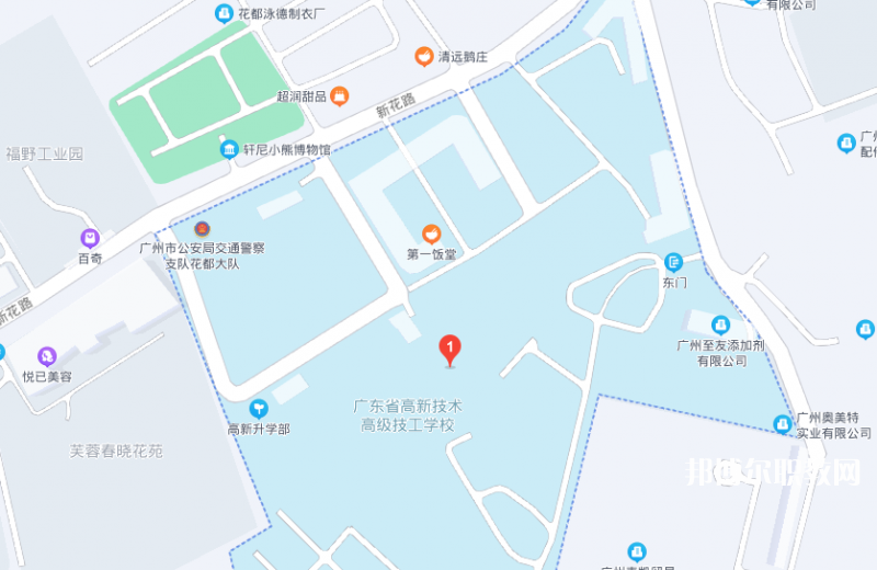廣東高新技術(shù)高級技工學校2022年地址在哪里