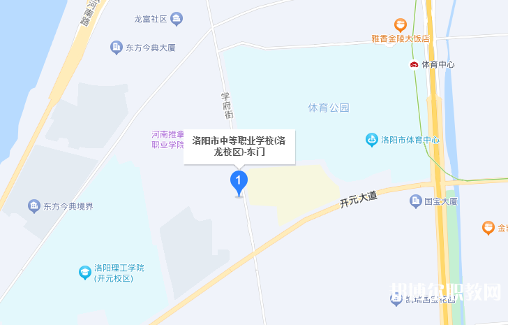 洛陽市中等職業(yè)學(xué)校洛龍校區(qū)地址，乘車路線