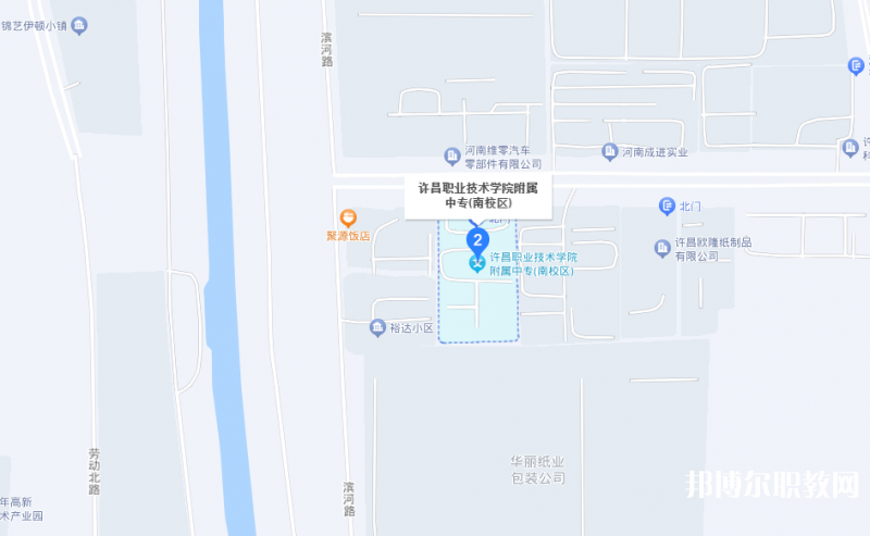 許昌市建安區(qū)職業(yè)中等專業(yè)學校地址，乘車路線