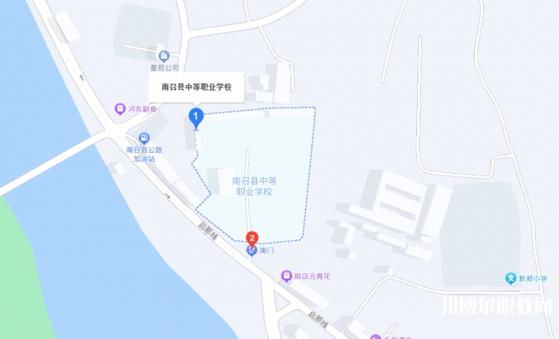 南召縣培英中等職業(yè)學(xué)校地址，乘車路線