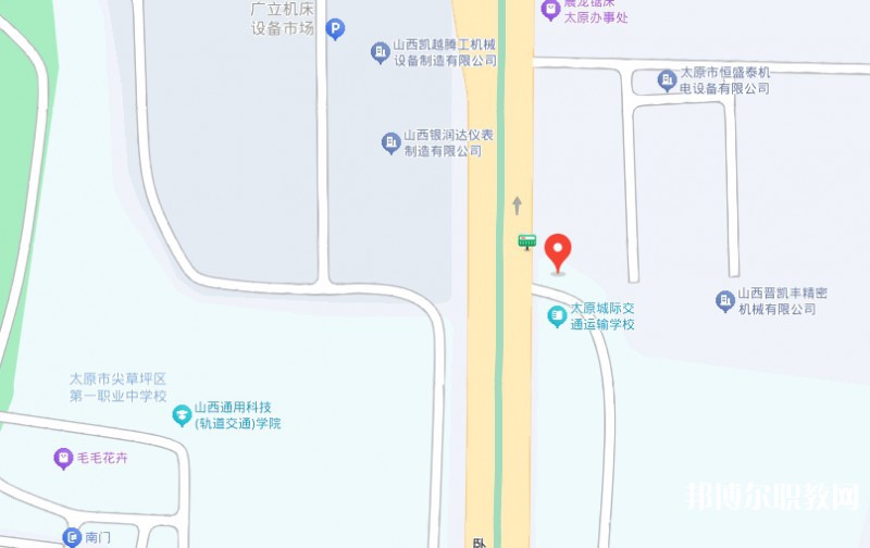 太原市立達(dá)職業(yè)中學(xué)校地址，乘車路線