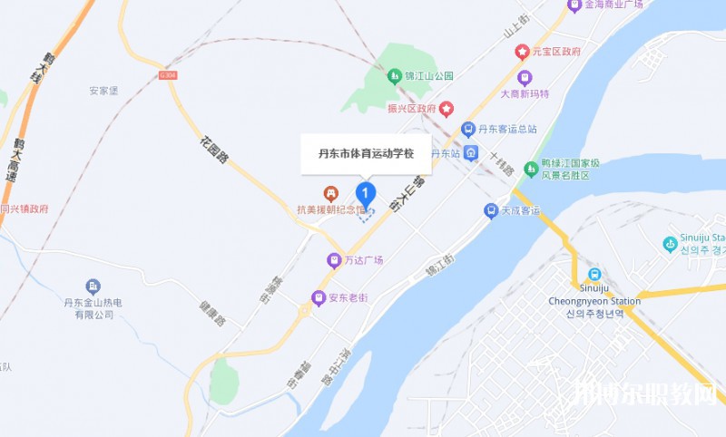丹東市體育運(yùn)動(dòng)學(xué)校地址，乘車路線