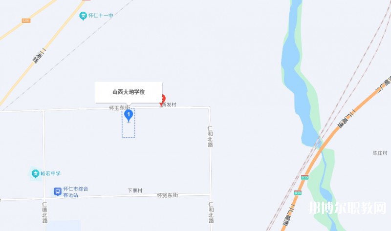 懷仁市大地學校職業(yè)高中部地址，乘車路線