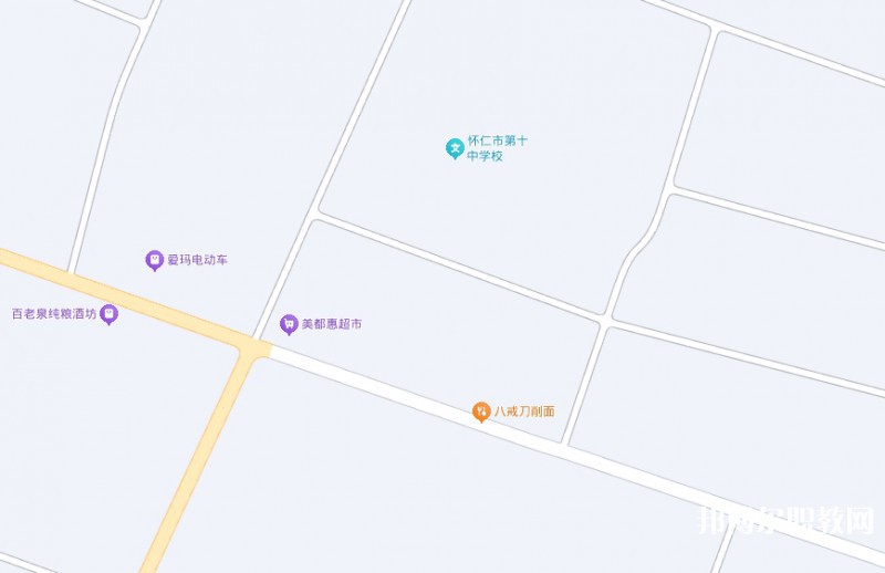 懷仁市知行職業(yè)學校地址，乘車路線